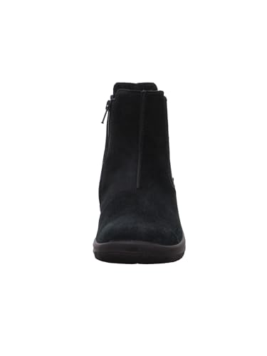 Legero Botas suaves para mujer Gore-Tex Chelsea ligeramente forradas, Negro 0000, 39 EU