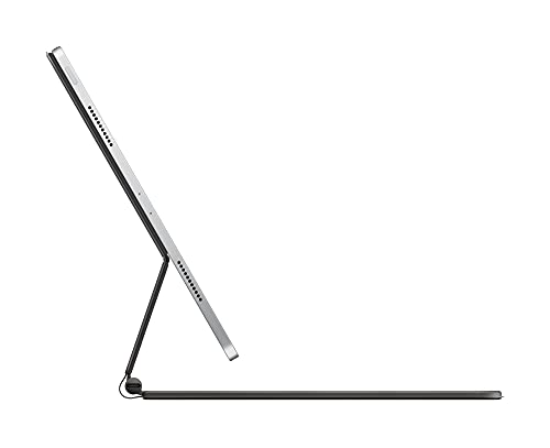 Apple Magic Keyboard: iPad Keyboard and case for iPad Pro 12.9 inch (3rd, 4th, 5th and 6th gen) and iPad Air (M2), Great Typing Experience, Built-in trackpad, British English - Black