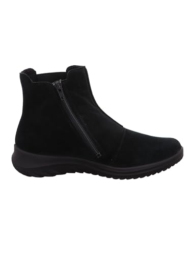 Legero Botas suaves para mujer Gore-Tex Chelsea ligeramente forradas, Negro 0000, 39 EU