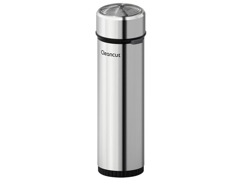 Maxell Izumi IZD-C289-S Rotating Men's Shaver "CLeancut Series" Battery-Operated, Long-selling Model, Silver