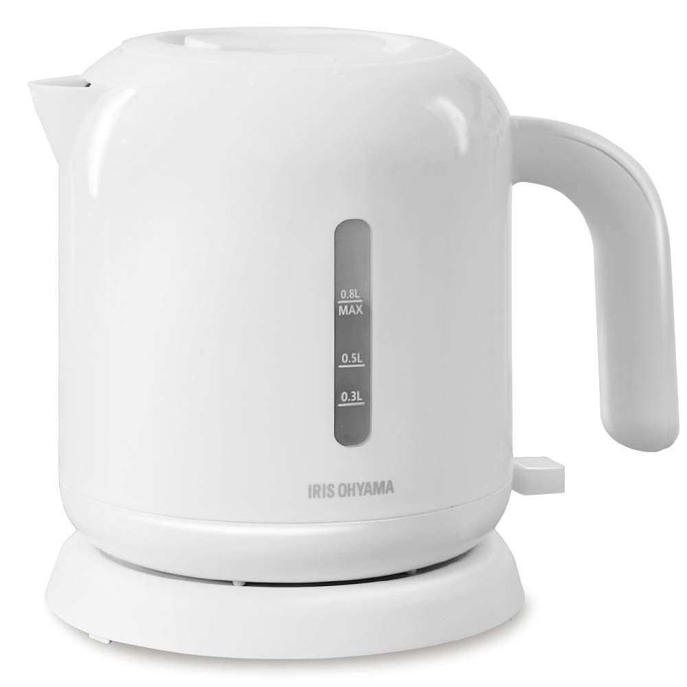 Iris Ohyama IKEB-800-W Kettle, Basic Type, White