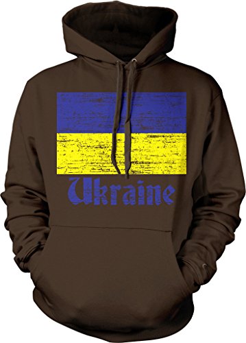 NOFO Clothing Co Flag of Ukraine, Support Ukraine, Pride Hooded Sweatshirt