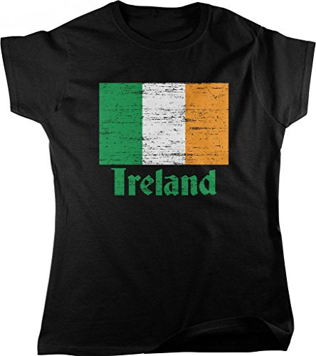 NOFO Clothing Co Flag of Ireland, Irish Flag, EIRE Pride Women's T-Shirt