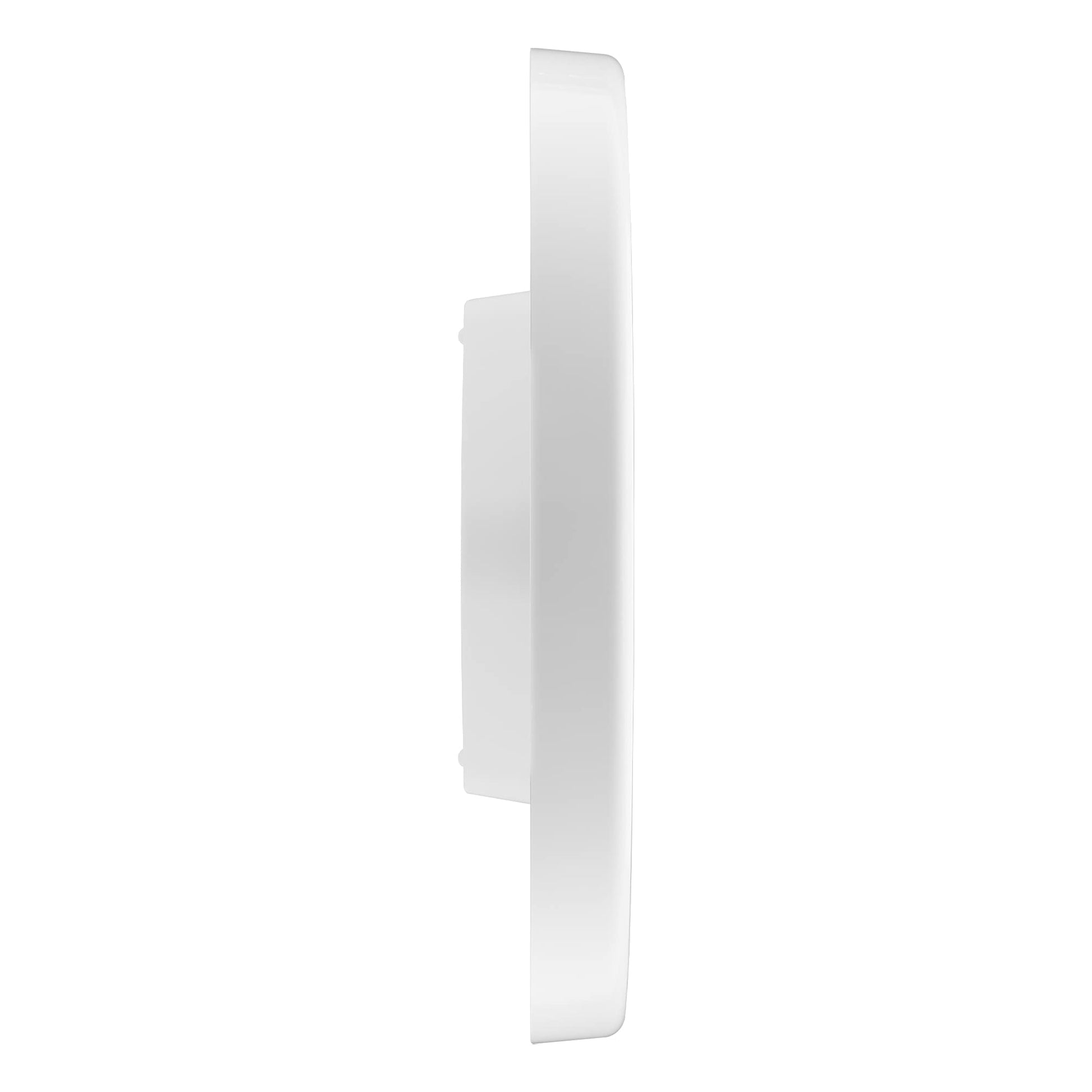 Titan Contemporary Blue Wall Clock with White Dial, Minimal Design, Silent Sweep, Model W0055PA02 | 32.5 cm x 32.5 cm x 5.0 cm