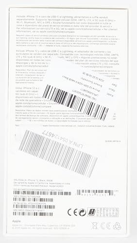 Apple iPhone 12 (64GB) - Nero