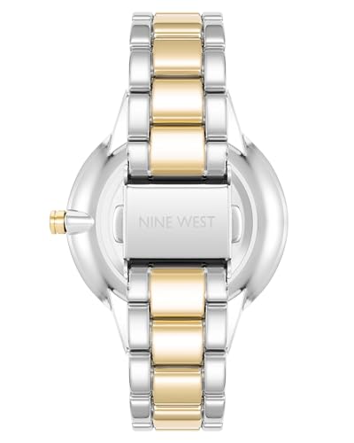 Nine West Women's Genuine Crystal Accented Bracelet Watch