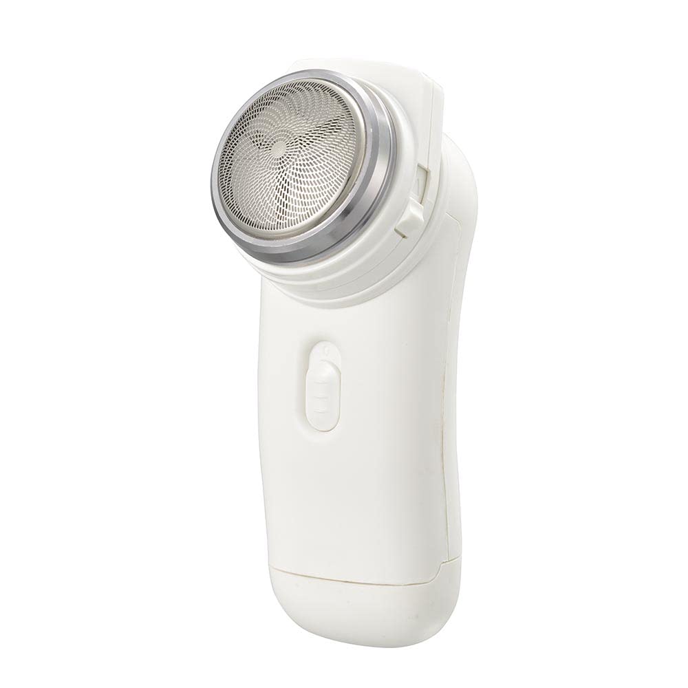 Ohm Electric Shaver, Rotating Pocket Shaver, Battery-operated, Men's Shaver, Electric Shaver, Electric Shaver, HB-SB11R-W 00-5897 OHM