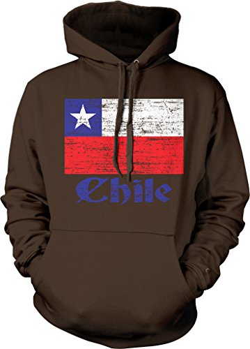 NOFO Clothing Co Flag of Chile, Chilean Flag Hooded Sweatshirt