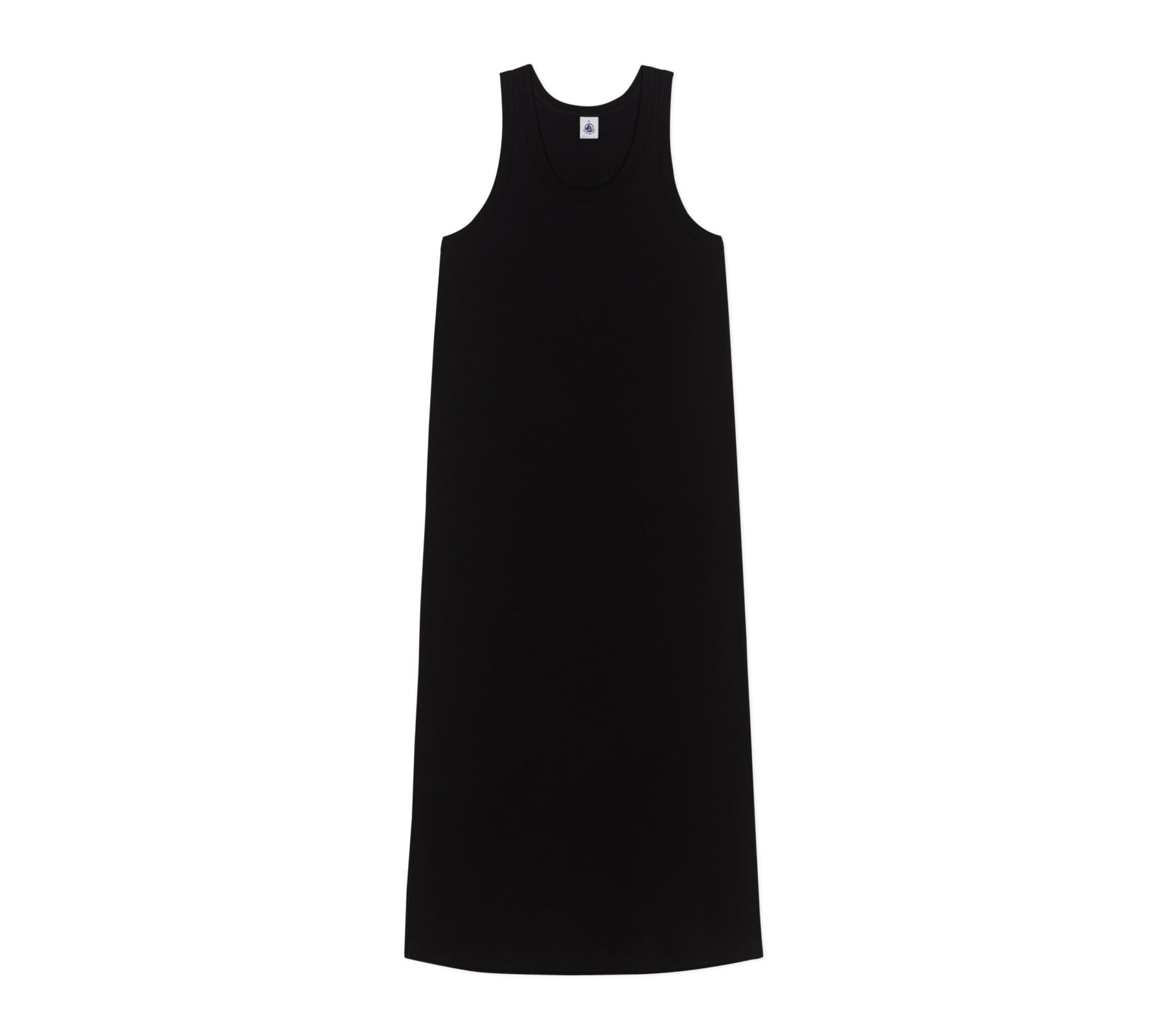 Petit Bateau A0CS9 Vestido sin Mangas, Negro, XS para Mujer