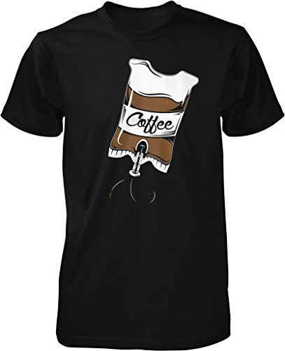 NOFO Clothing Co Coffee IV Bag, Caffeine, Expresso, Love Coffee, Cappuccino Men's T-Shirt