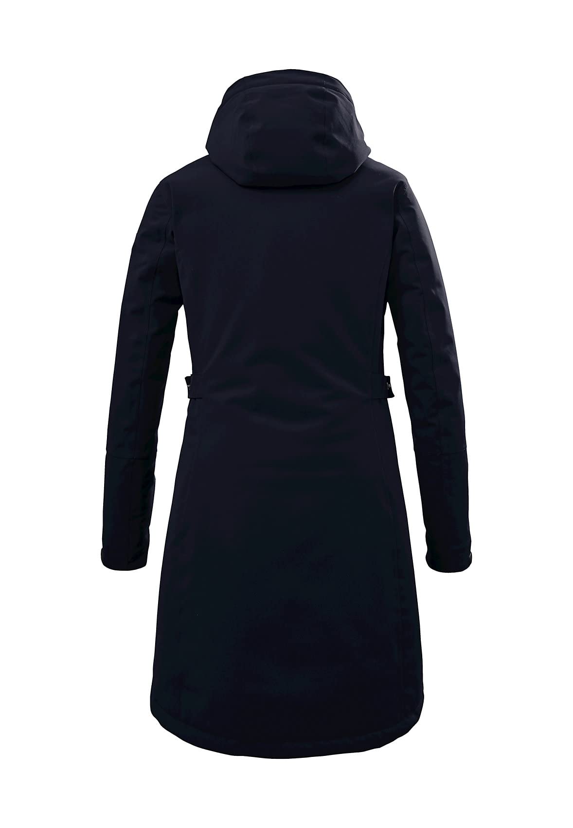 Killtec womens Parka funcional con capucha con cremallera - KOW 165 WMN PRK, armada oscura, 44, 37726-000