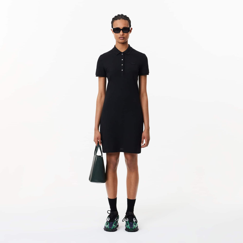 Lacoste EF5473 Dress, Noir, 34 para Mujer