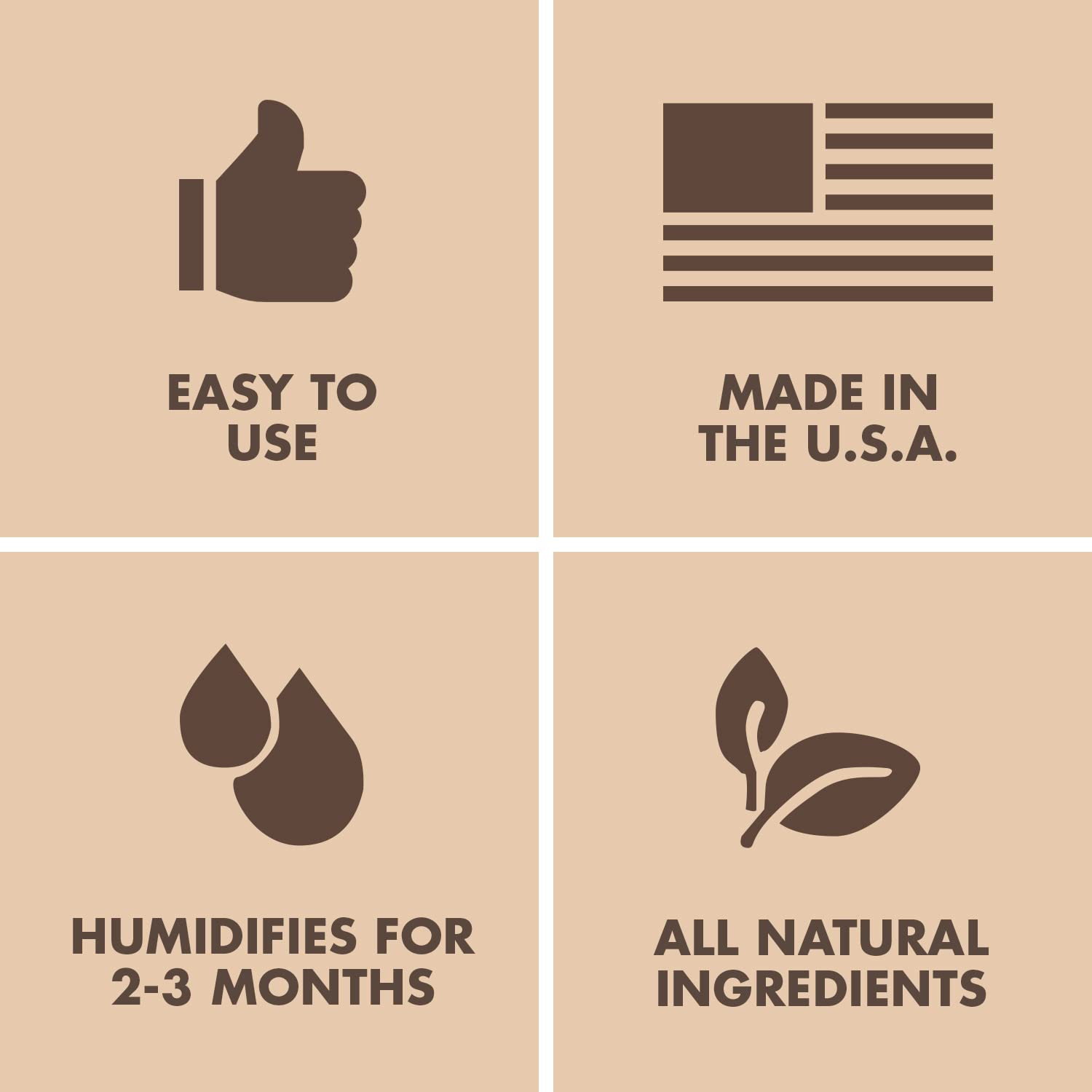 Boveda 65% Humidity Control Packs, Size 60, 12-Ct - Long-Term Aging