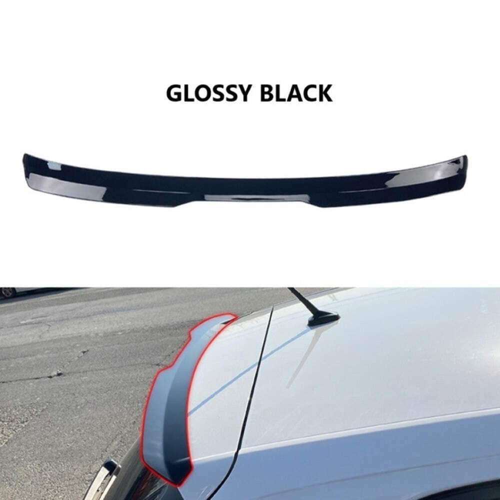 Car Craft Compatible With Volkswagen Polo Mk5 6r 6c 2009-2024 Rear Trunk Boot Roof Wing Lip Spoiler Splitter Skirts Max Style Zst Glossy Black CC-7153