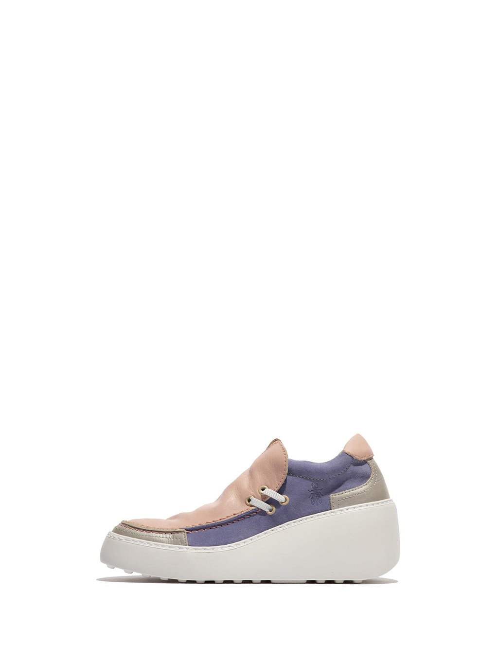 Fly London DAVY667FLY, Zapatillas Deportivas Mujer, Silver/Pale Pink/Violet, 41 EU