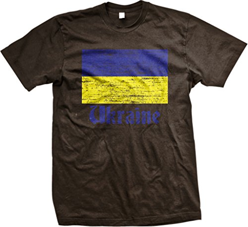 NOFO Clothing Co Flag of Ukraine, Support Ukraine, Pride Men's T-Shirt