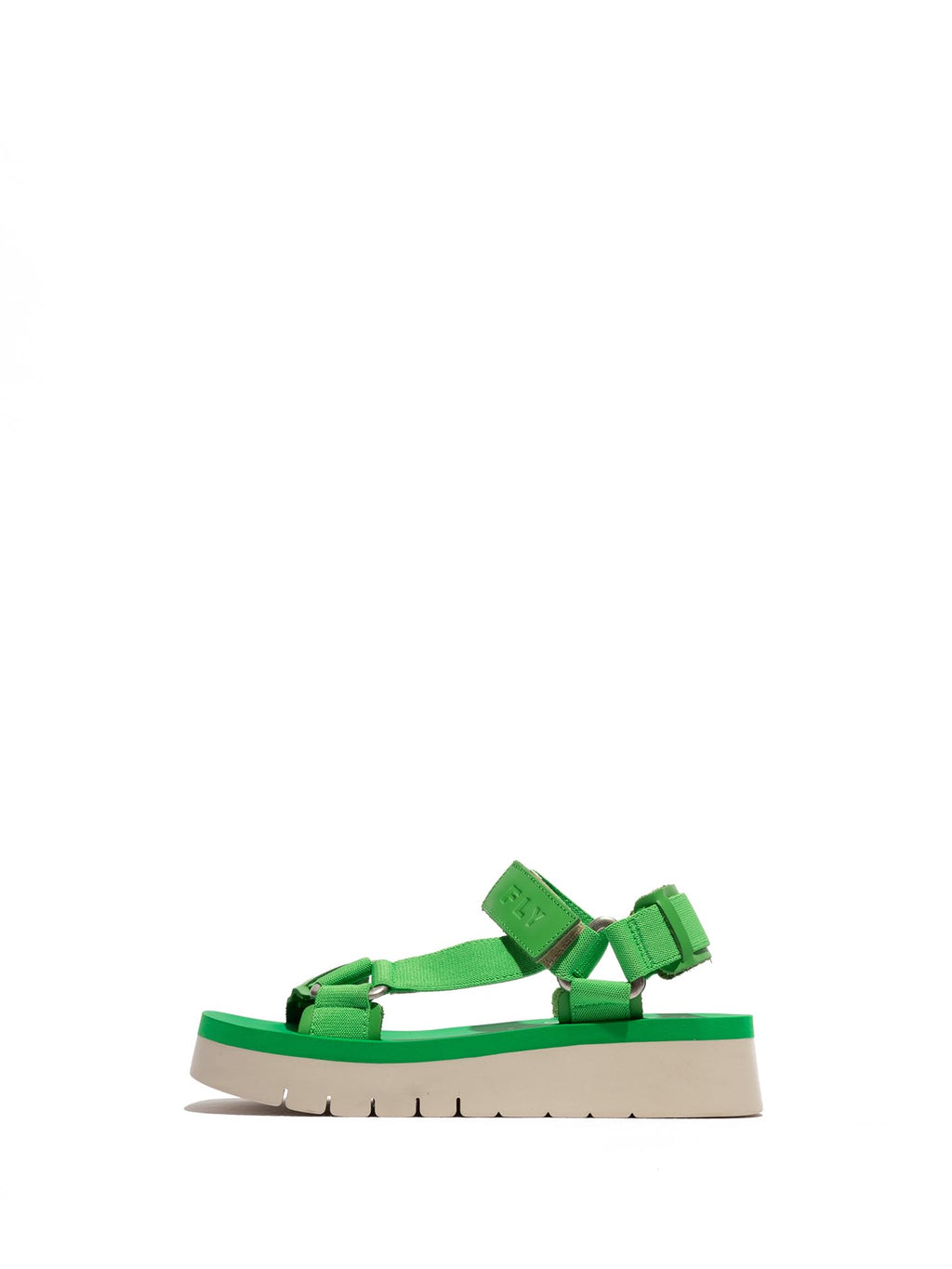 Fly London SEZI247FLY, Sandalias Mujer, Bright Green, 42 EU