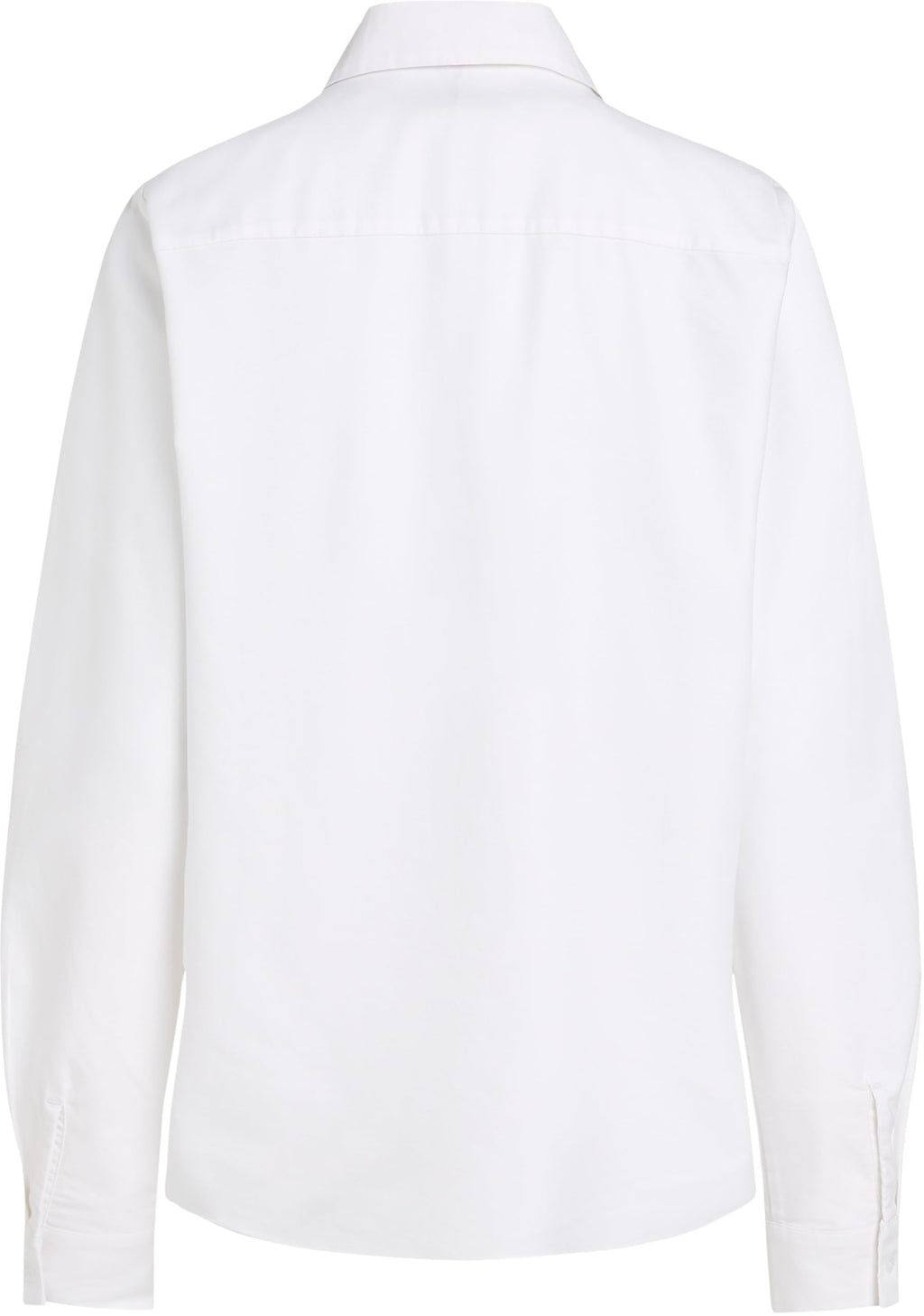 Tommy Hilfiger Camisa Mujer Oxford Relaxed Fit, Blanco (TH Optic White), 42