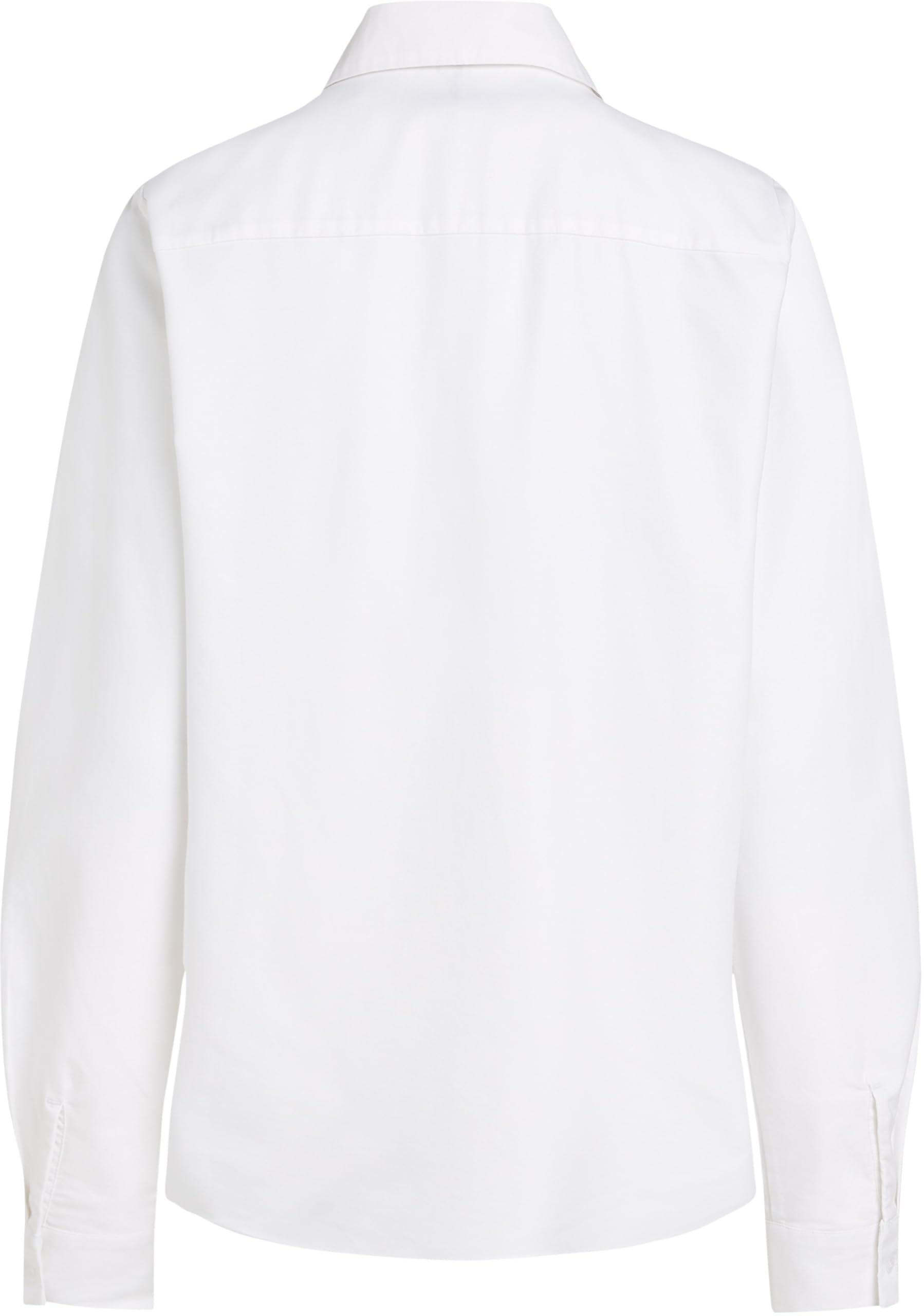 Tommy Hilfiger Camisa Mujer Oxford Relaxed Fit, Blanco (TH Optic White), 42