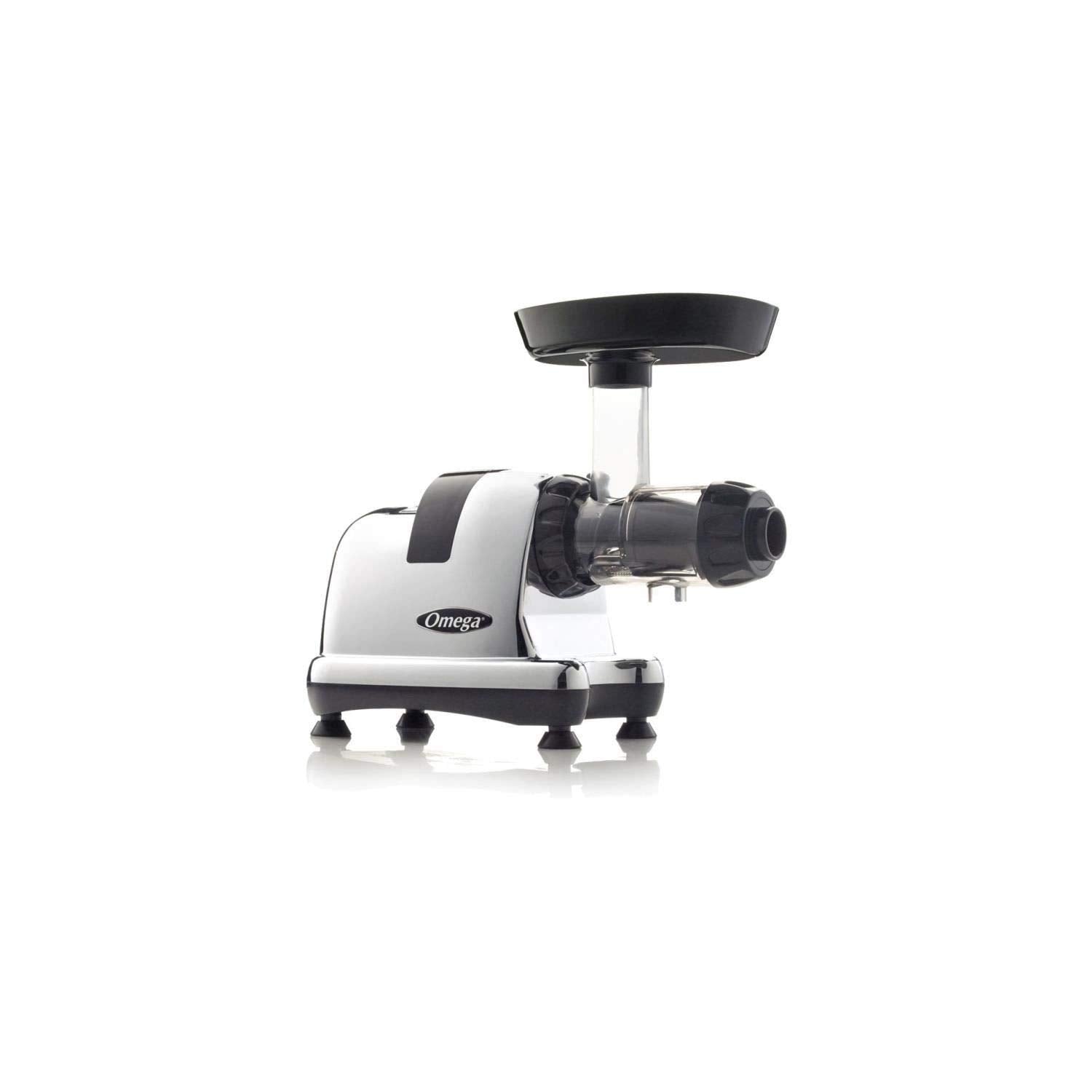 Omega J8228C Extractor de Jugo, PC, Cromado