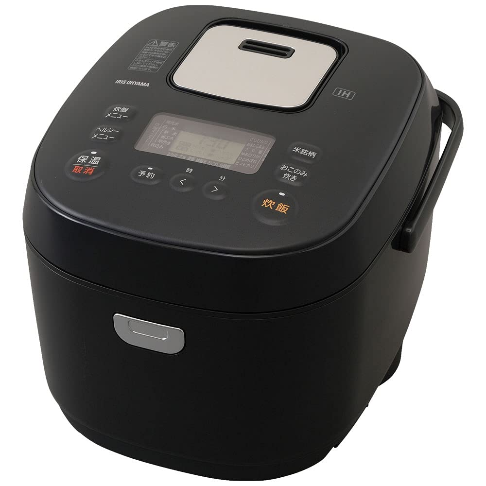IRIS OHYAMA RC-IK10-B RC-IK10-B, Whole Grain Rice Cooker with Induction Function, Pack of 10