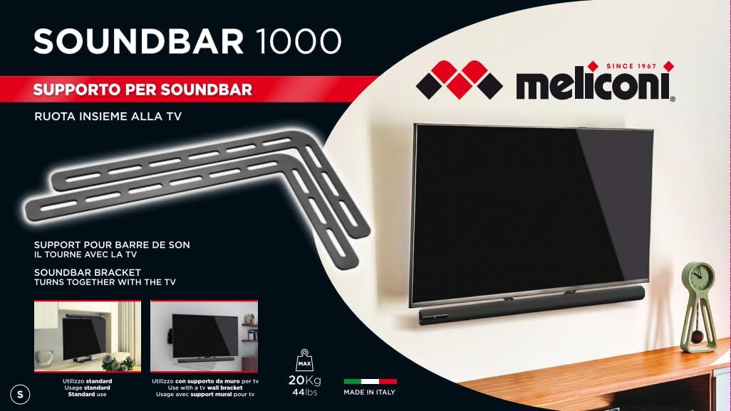 Meliconi SUPPORTO SOUNDBAR 1000