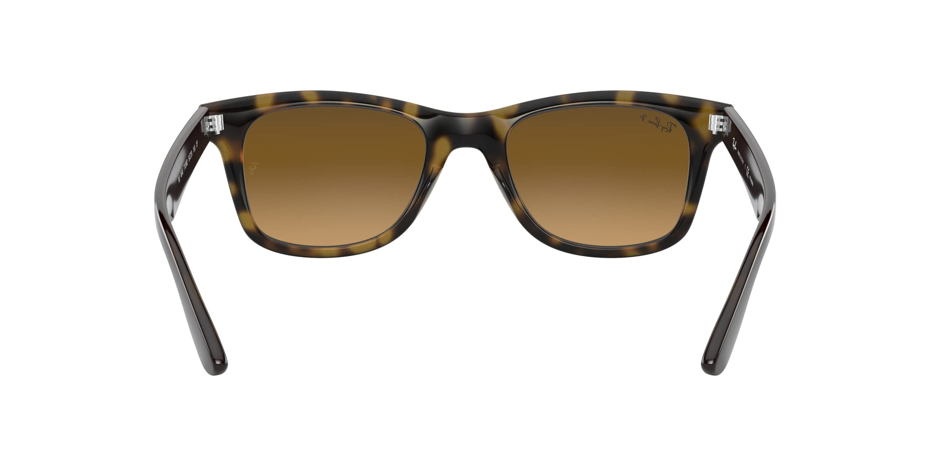Ray-Ban RB4640 Square Sunglasses, Light Havana/Polarized Brown Gradient, 50 mm