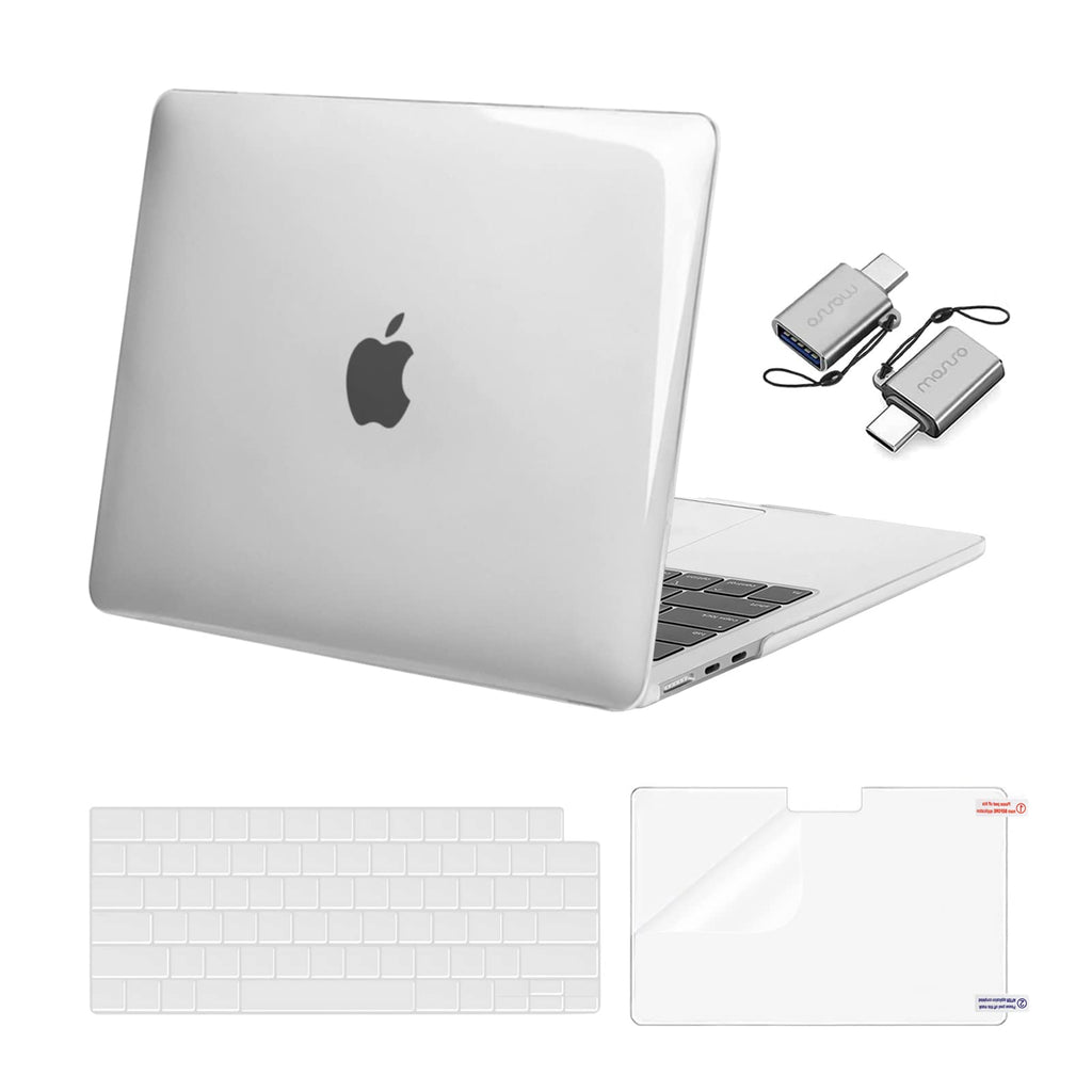 MOSISO Compatible with MacBook Air 13 inch Case M5 2026 M4 M3 M2 2025-2022