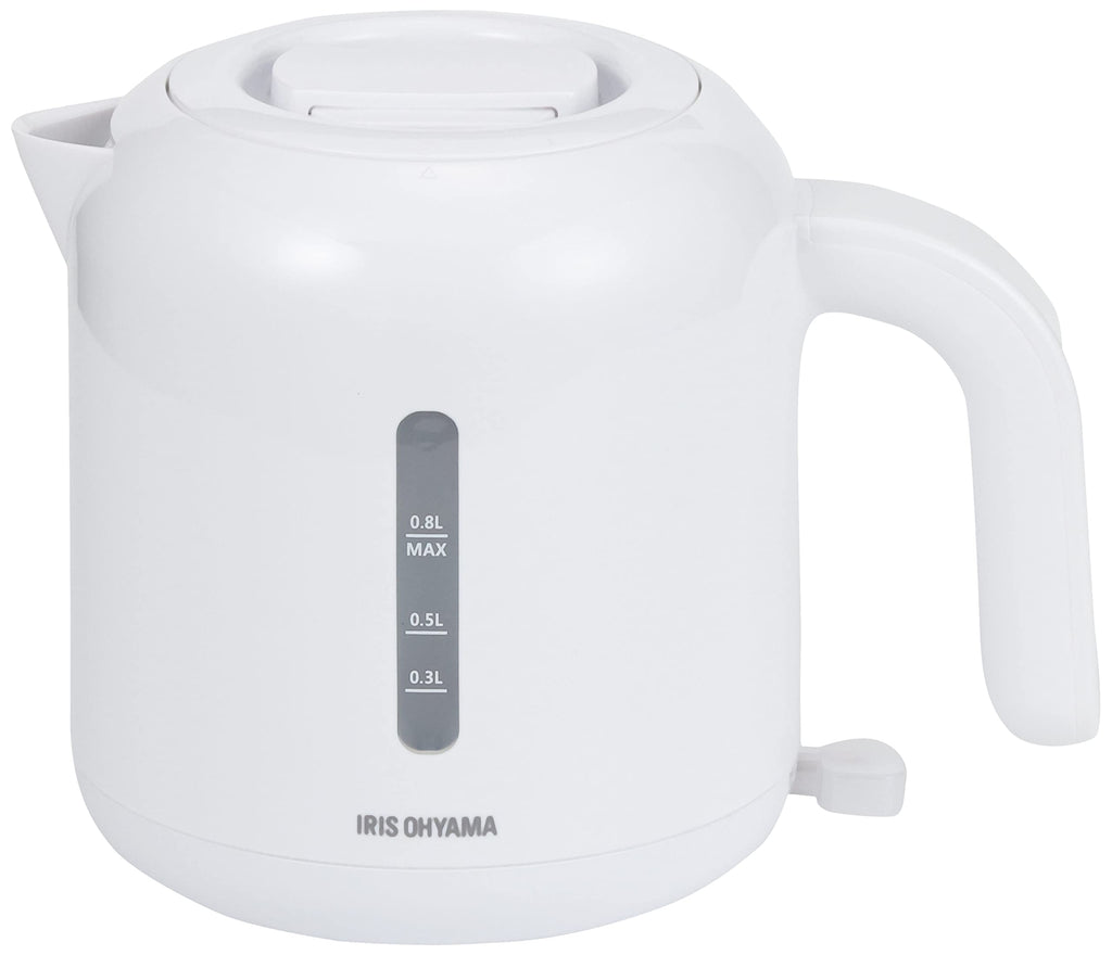 Iris Ohyama IKEB-800-W Kettle, Basic Type, White