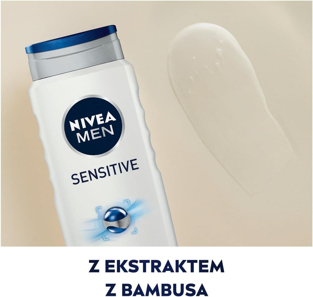 NIVEA MEN Sensitive Łagodzący żel pod prysznic dla mężczyzn 500 ml