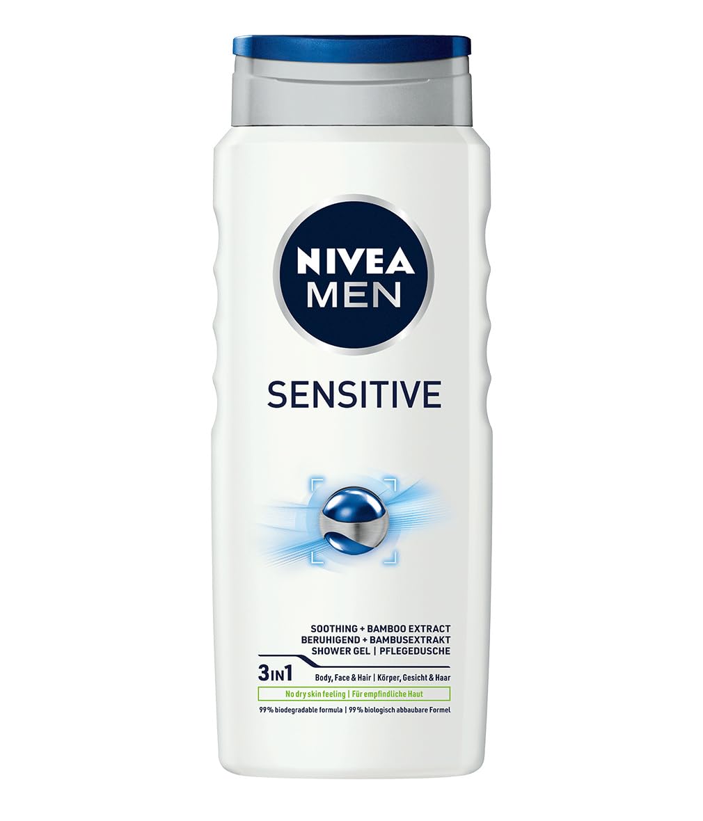 NIVEA MEN Sensitive Łagodzący żel pod prysznic dla mężczyzn 500 ml