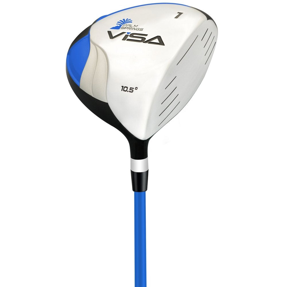 Palm Springs Golf Visa V2 Mens Left Hand Graphite/Steel Golf Club Set with Bag
