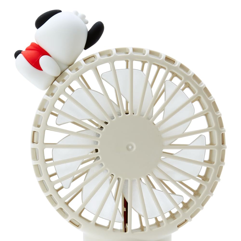 Sanrio 212199 2-Way Fan Pochacco Pochacco 7.1 x 3.9 x 1.6 inches (18 x 10 x 4 cm), Character