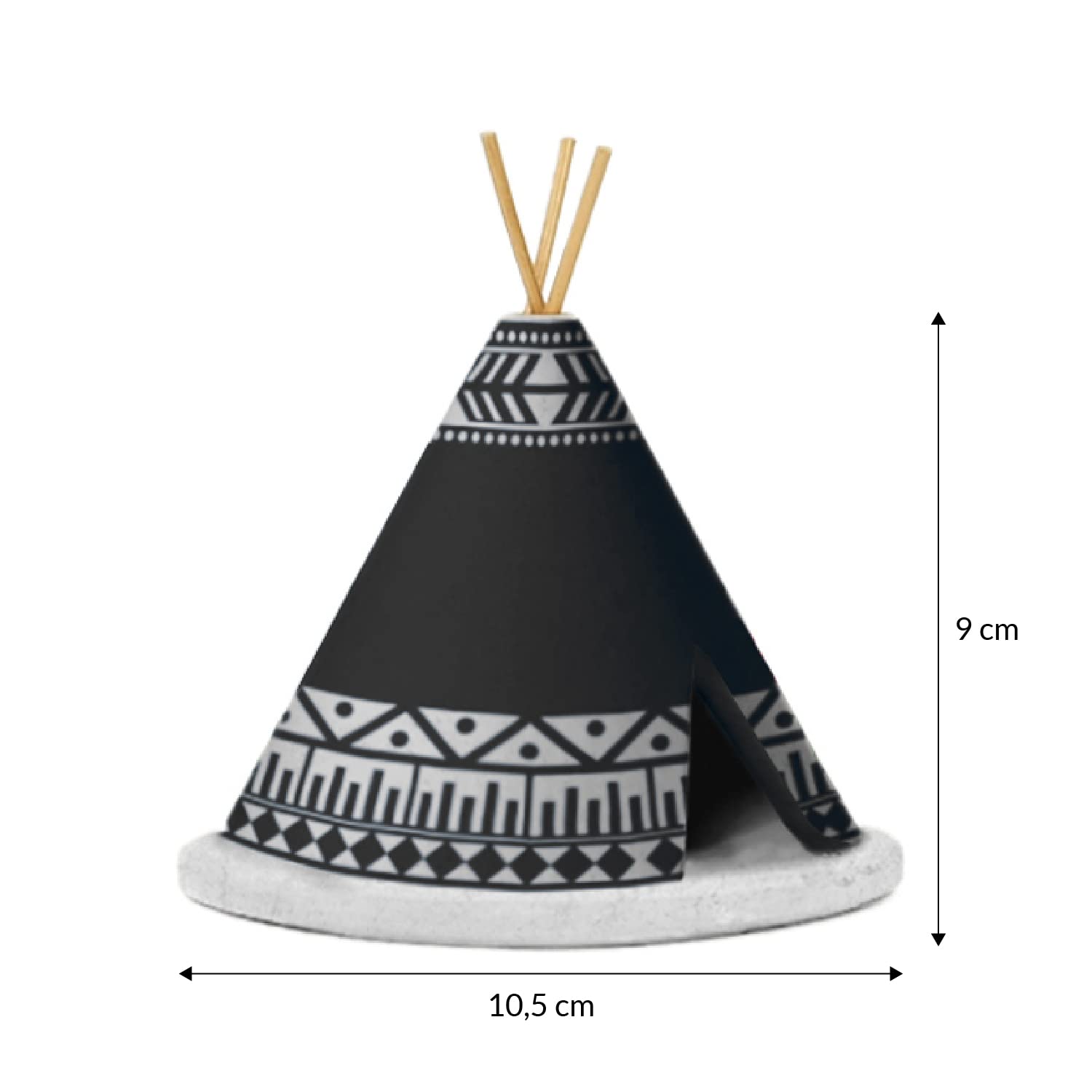 Fisura | Quemador de Incienso Tipi Azul