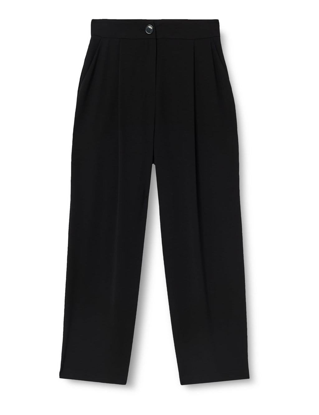 Armani Exchange Icon Project, Sustainable, Logo Patch Pantalones, Negro, Altoa única para Mujer