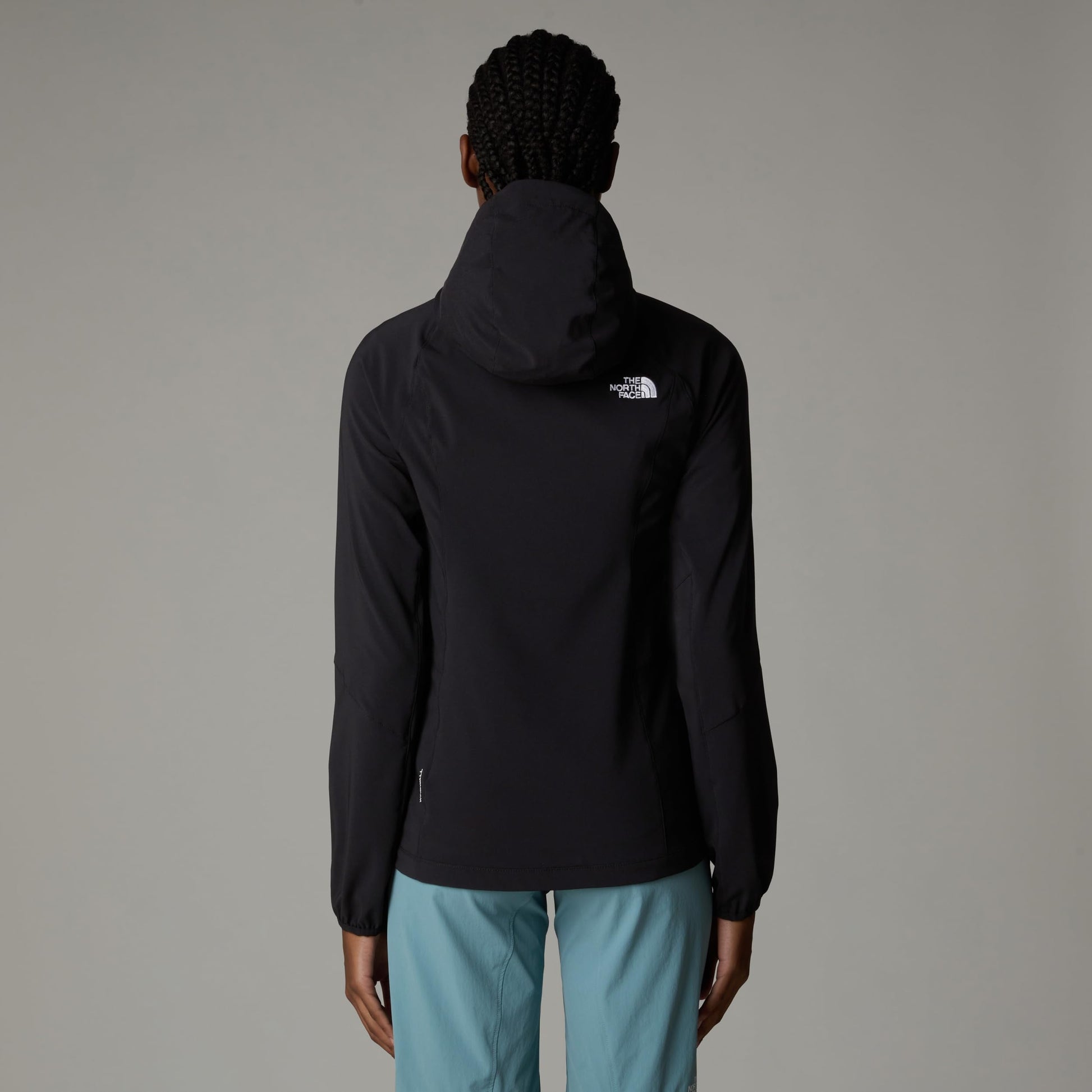 THE NORTH FACE NF0A8CD9JK3 W Nimble Hoodie - EU Sweatshirt Mujer TNF Black Tamaño L