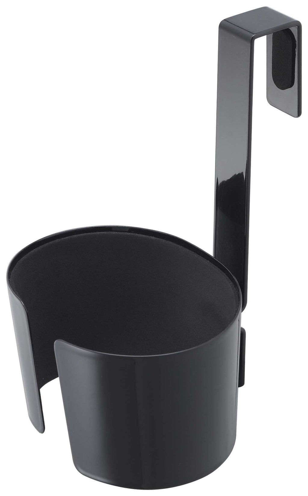 Yamazaki 7582 Dryer Holder, Black, Approx. W 3.9 x D 4.7 x H 5.9 inches (10 x 12 x 15 cm), For Dryer Storage, Neatly Stores Cords