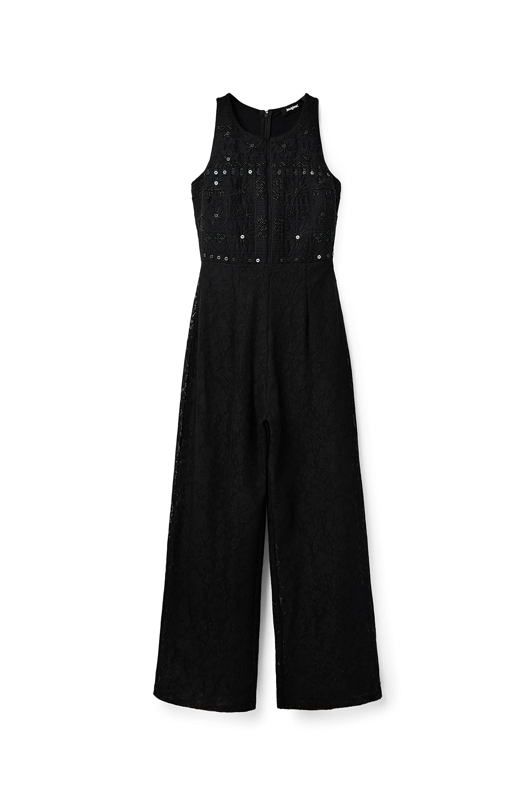 Desigual Pant_Lua 2000 Pantalones Informales, Negro, L para Mujer
