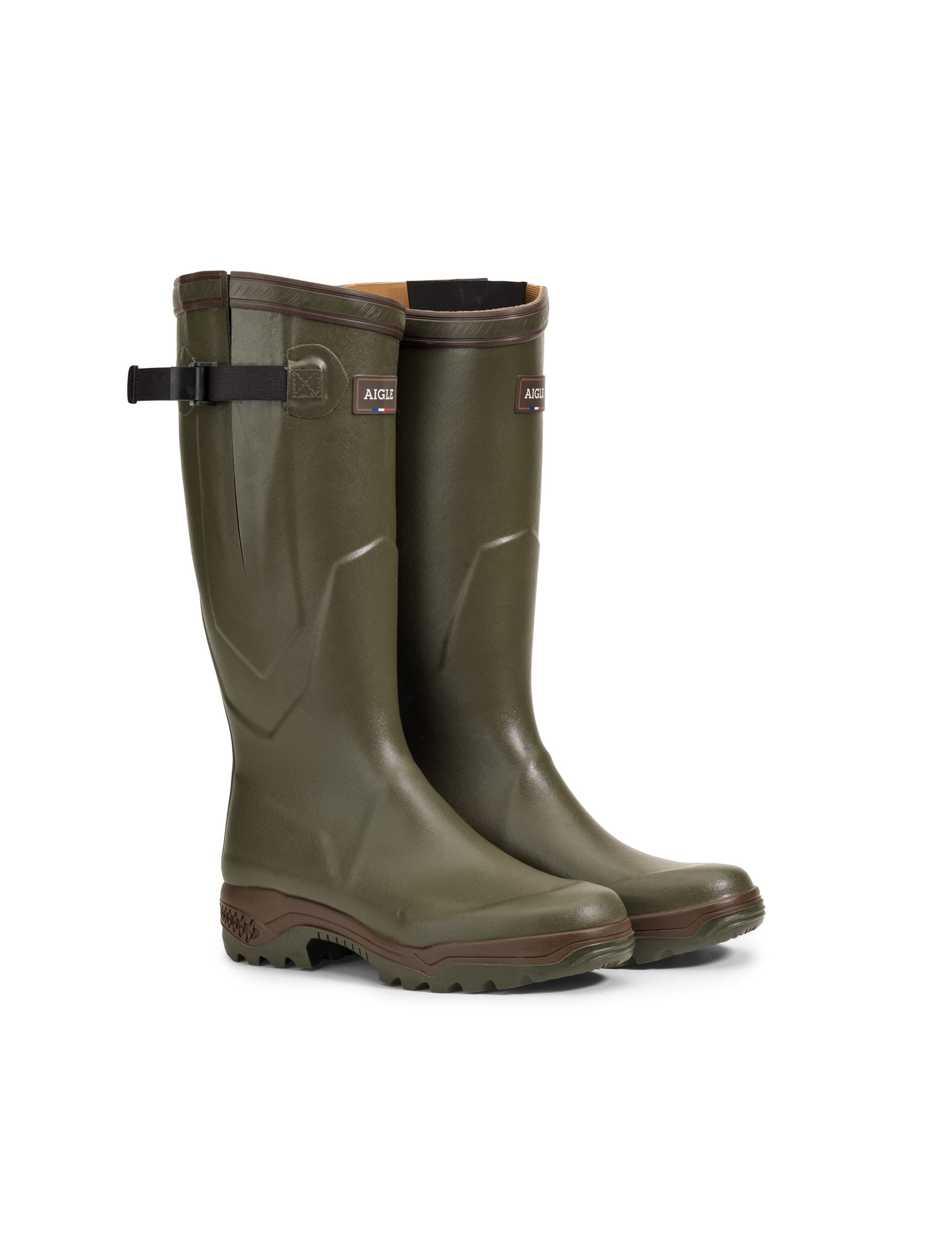 Aigle Parcours 2 Vario, Botas de agua para Unisex Adulto, Verde (Caqui), 45 EU