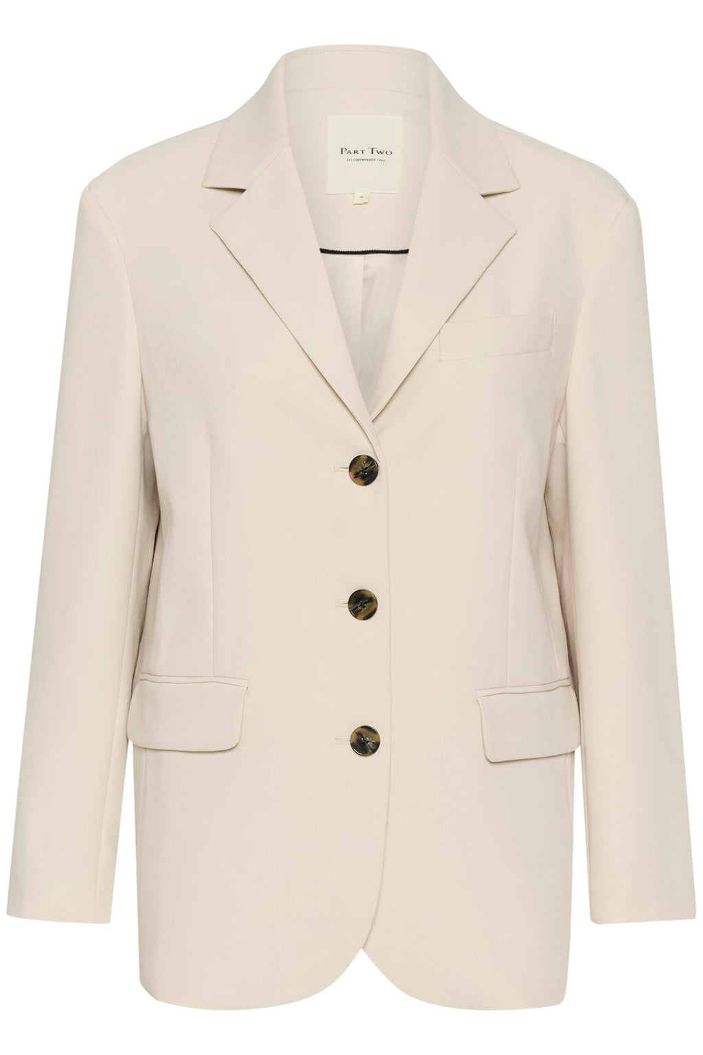 Part Two Elinapw Female Oversize Fit Long Sleeve Blazer, French Oak, 38 para Mujer