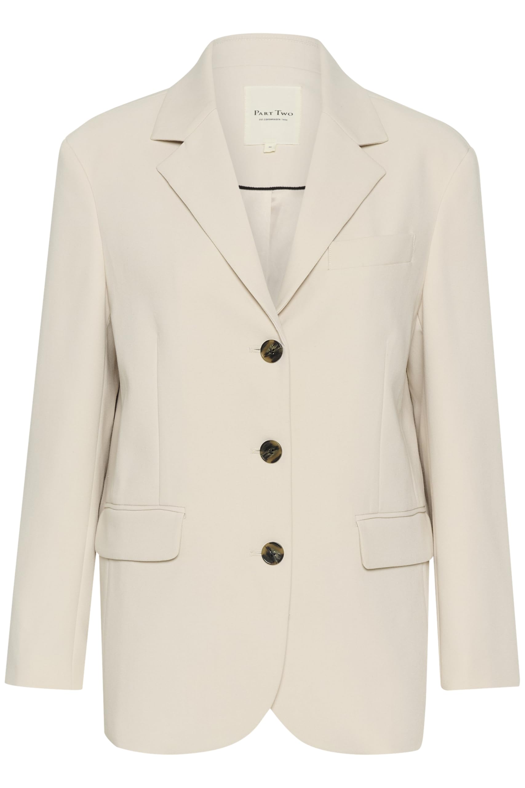 Part Two Elinapw Female Oversize Fit Long Sleeve Blazer, French Oak, 38 para Mujer