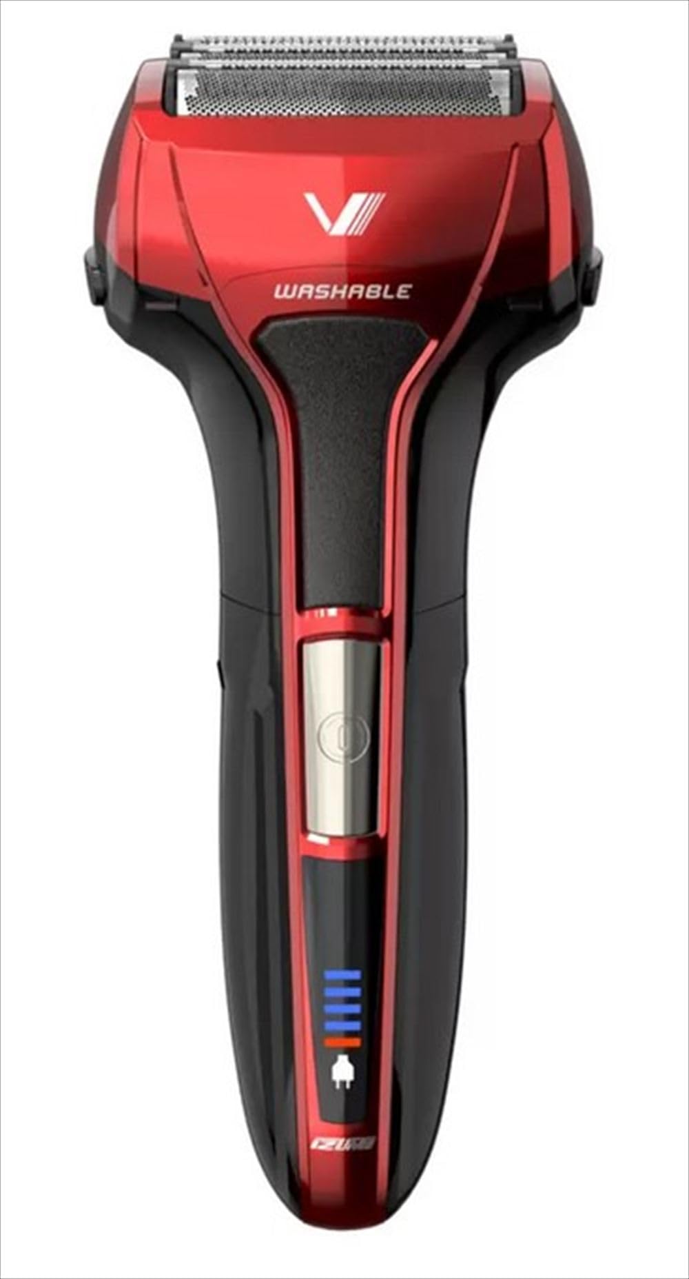 Maxel Izumi IZF-V553W 5-Blade Reciprocating Shaver, Red