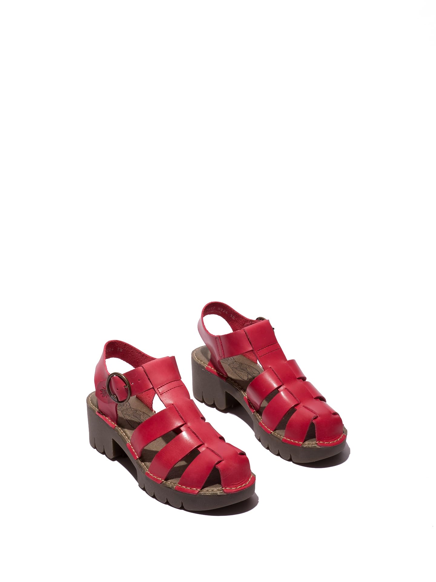 Fly London EMME511FLY, Sandalias Mujer, Rubi, 40 EU