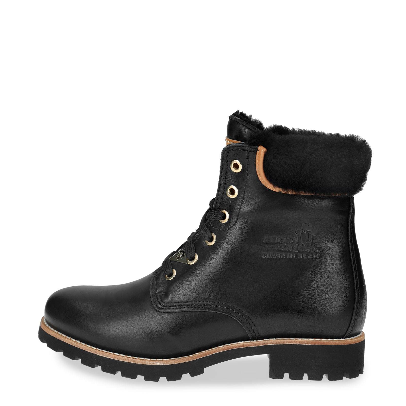 Panama Jack Panama 03 Igloo Travelling, Botas Militar Mujer, Negro (Negro B2), 36 EU