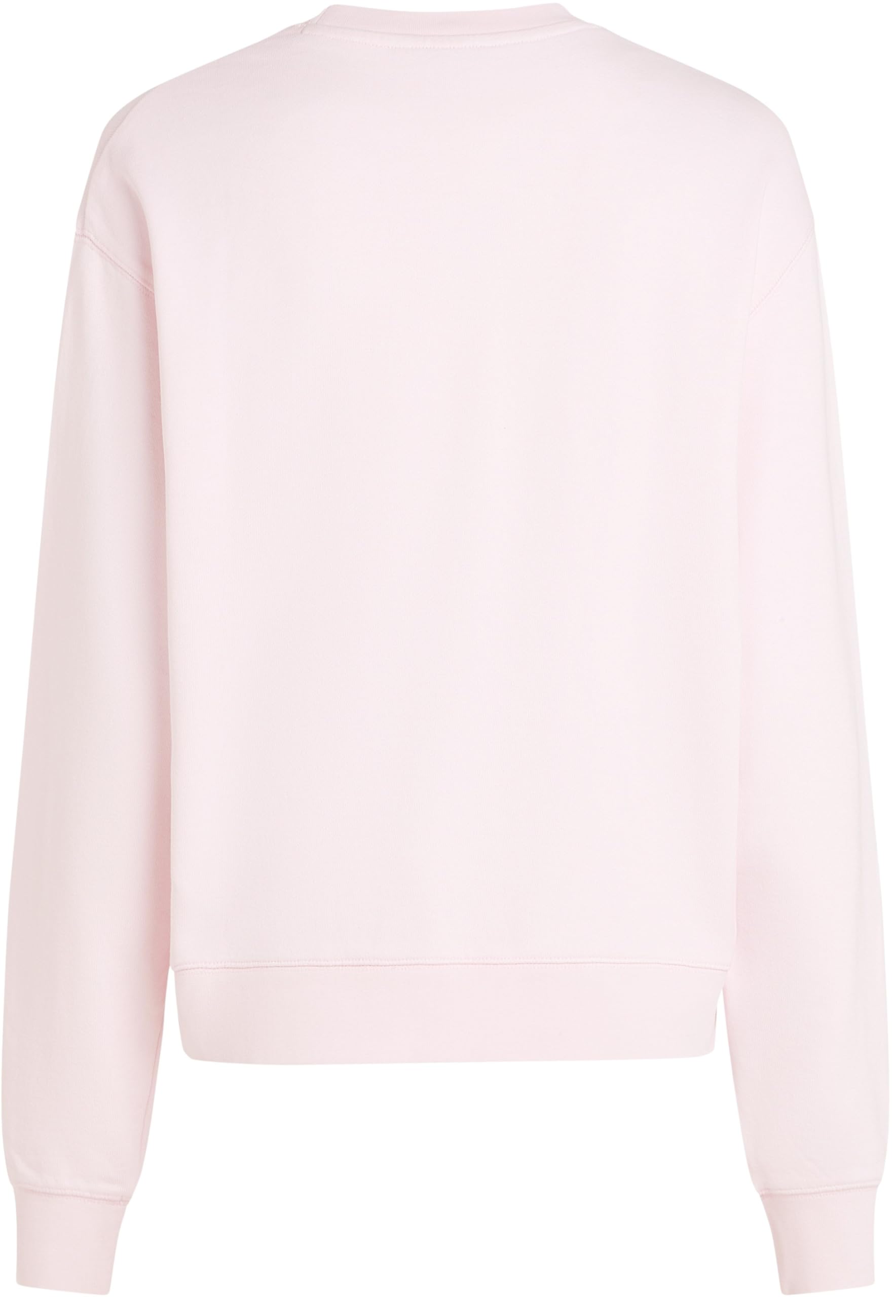 Tommy Hilfiger Sudadera Mujer Contrast Flag Regular Fit, Rosa (Light Pink), M