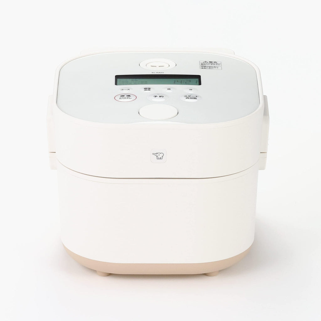 Zojirushi STAN. EL-KA23 Automatic Cooking Pot, Pack Cooking, Enameled Pot, Easy Care 100V only Japanese Only Shipped from Japan (White)