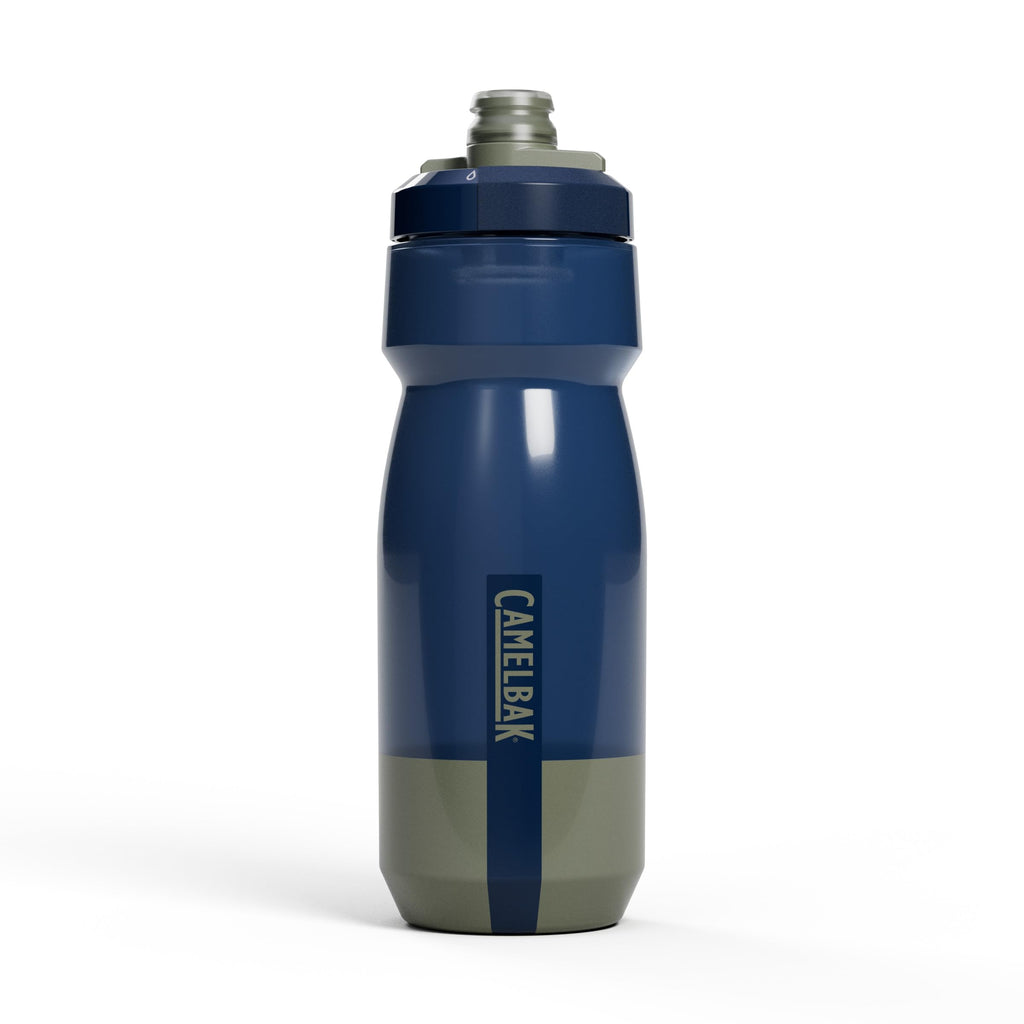 CamelBak Podium Bike Squeeze Water Bottle, High Flow Easy Squeeze Design for Cycling Performance, 24oz, Mercury Deep Sea