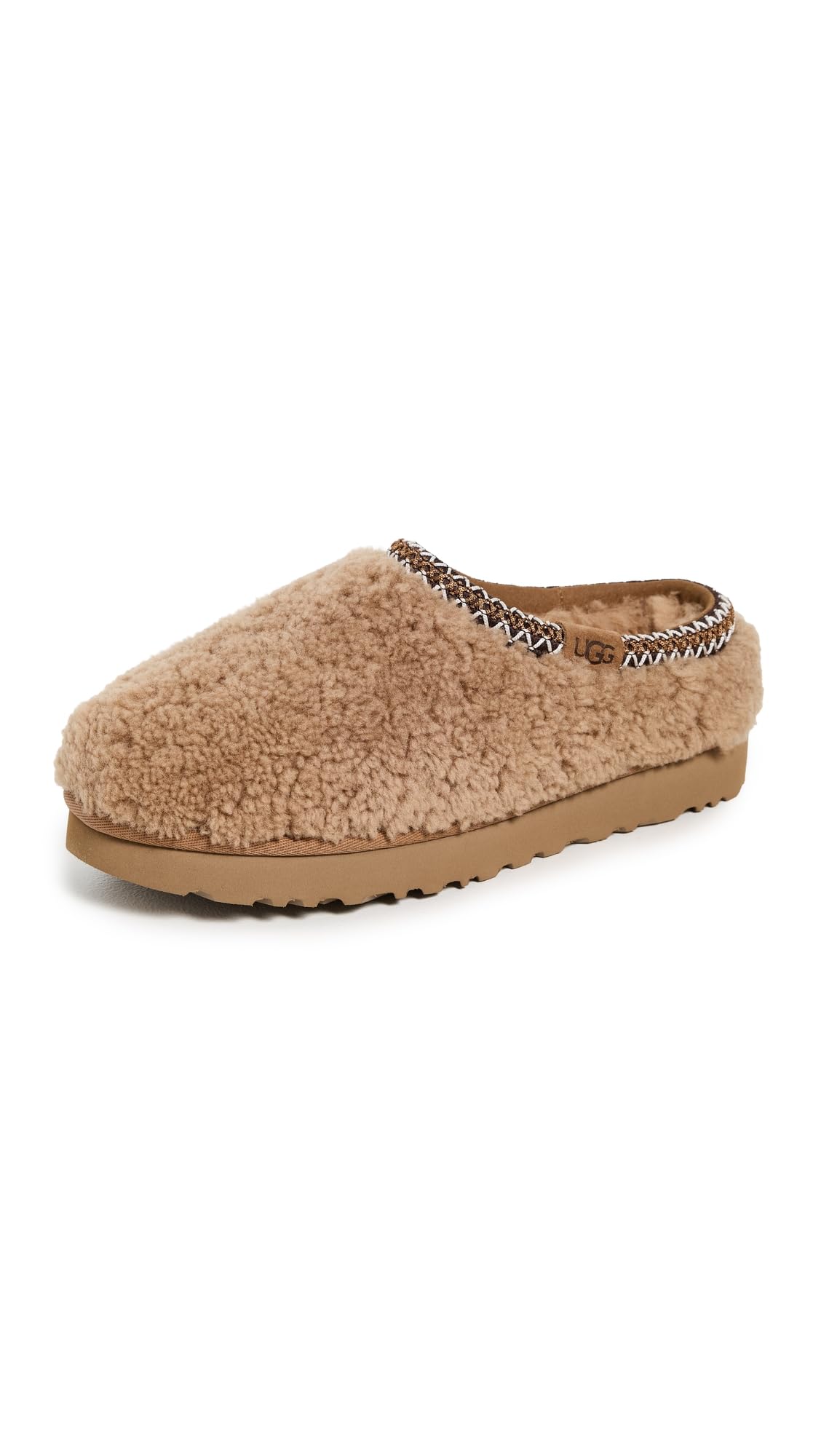UGG - Tasman Maxi Curly, Pantuflas, CHESTNUT,