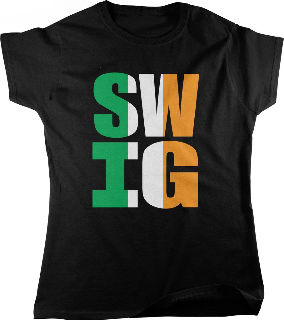 NOFO Clothing Co Swig, St. Patrick's Day, Seven Drunken Nights Women's T-Shirt
