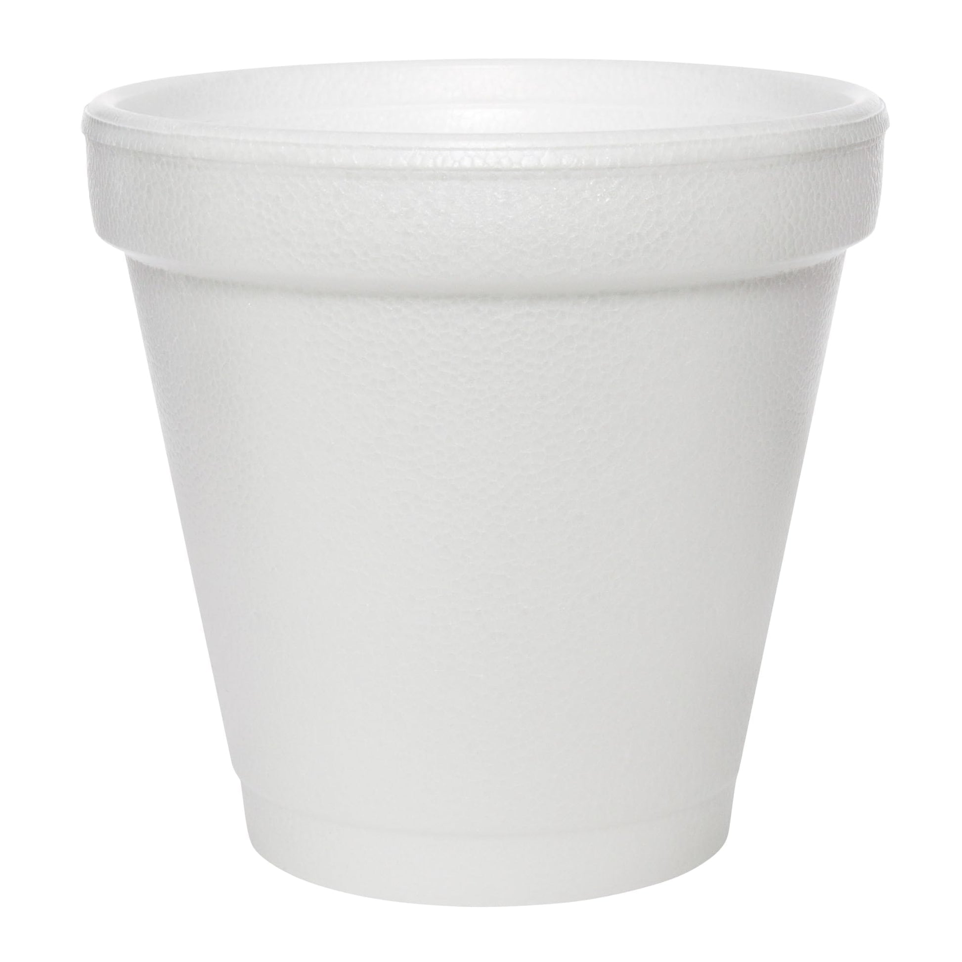 DART 24J16 Drink Foam Cups, Hot/Cold, 24oz, White, 25 Per Bag (Case of 20 Bags) (DCC24J16)